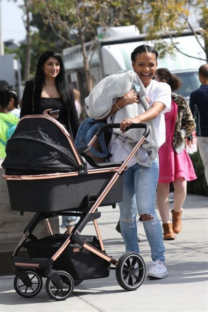 Christina Milian Shows Off Post-Baby Body In Strapless Jumpsuit 1 Month After Welcoming Son Isaiah