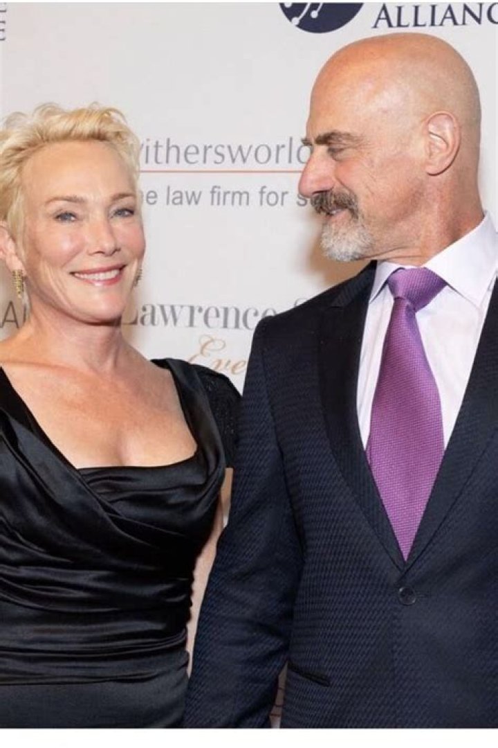 Christopher Meloni and his wife at the 18th Annual Keep Memory Alive Gala