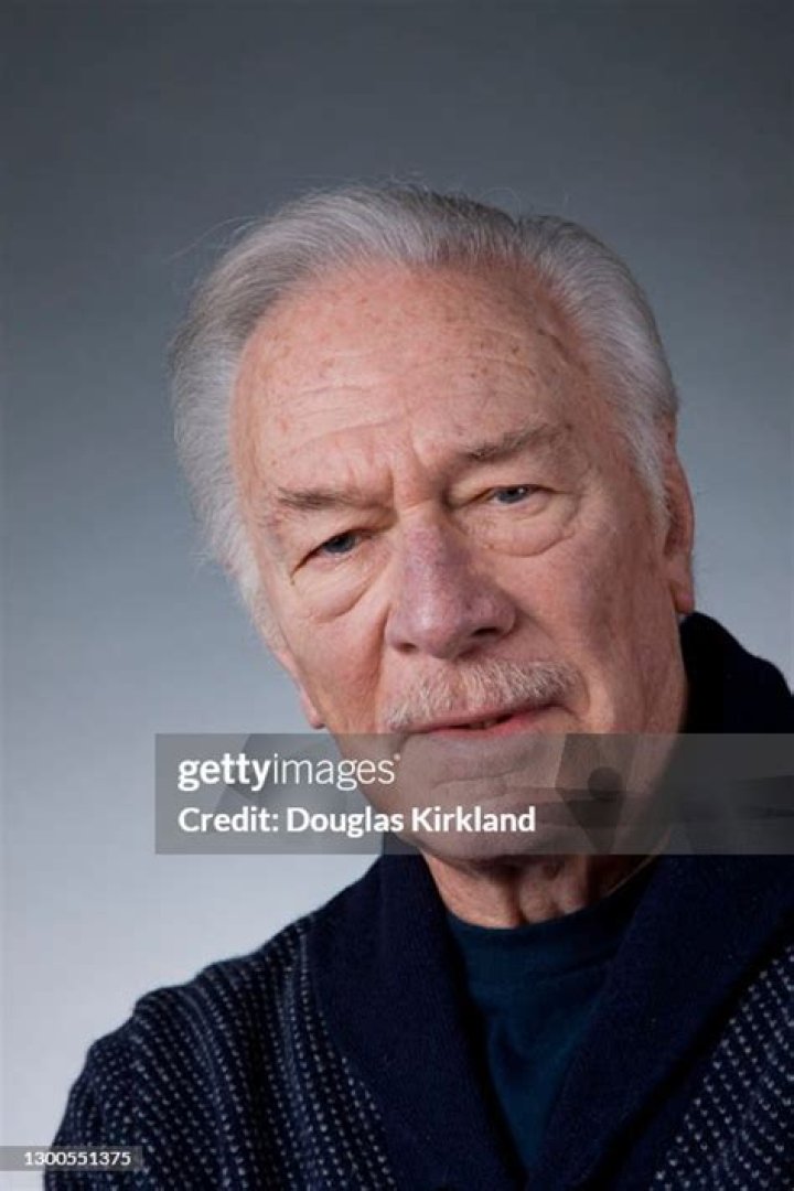 Christopher Plummer portrait