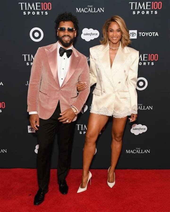 Ciara and Russell Wilson