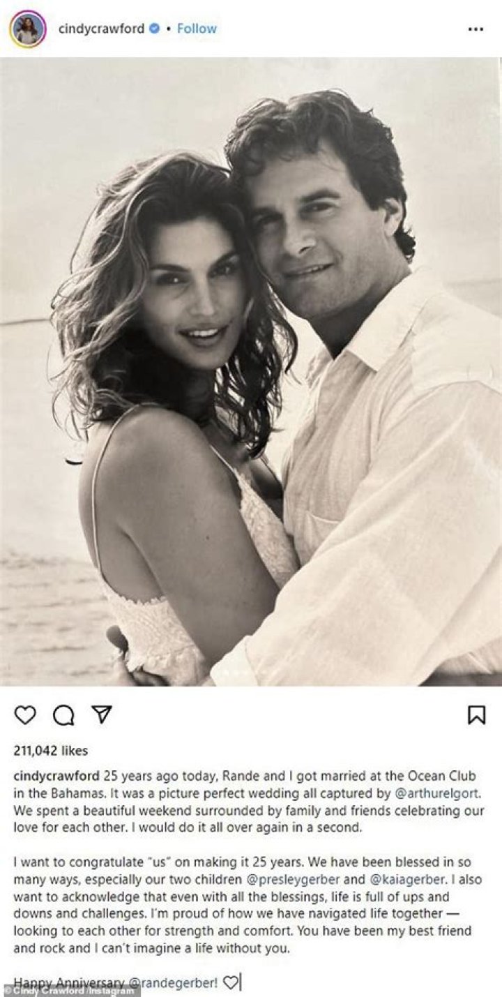 Cindy Crawford Relaxes Topless In Hot Tub By The Lake On Summer Vacation: Photos