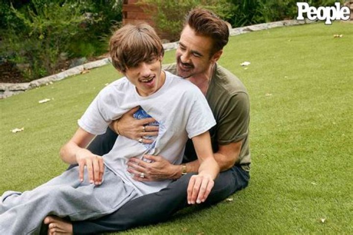 Colin Farrell and his son Henry Farrell 'Jimmy Kimmel Live' TV Show, Los Angeles, USA - 28 Mar 2019