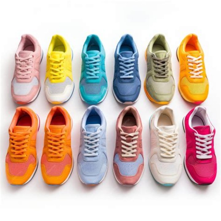 colorful sneakers