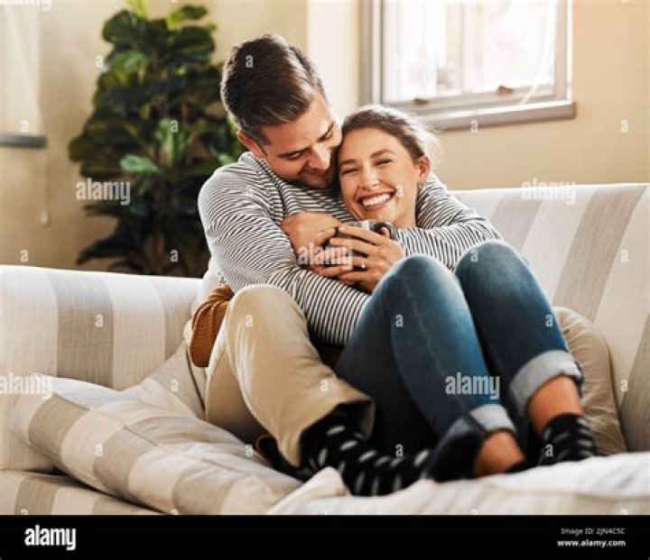 Cuddling Couple