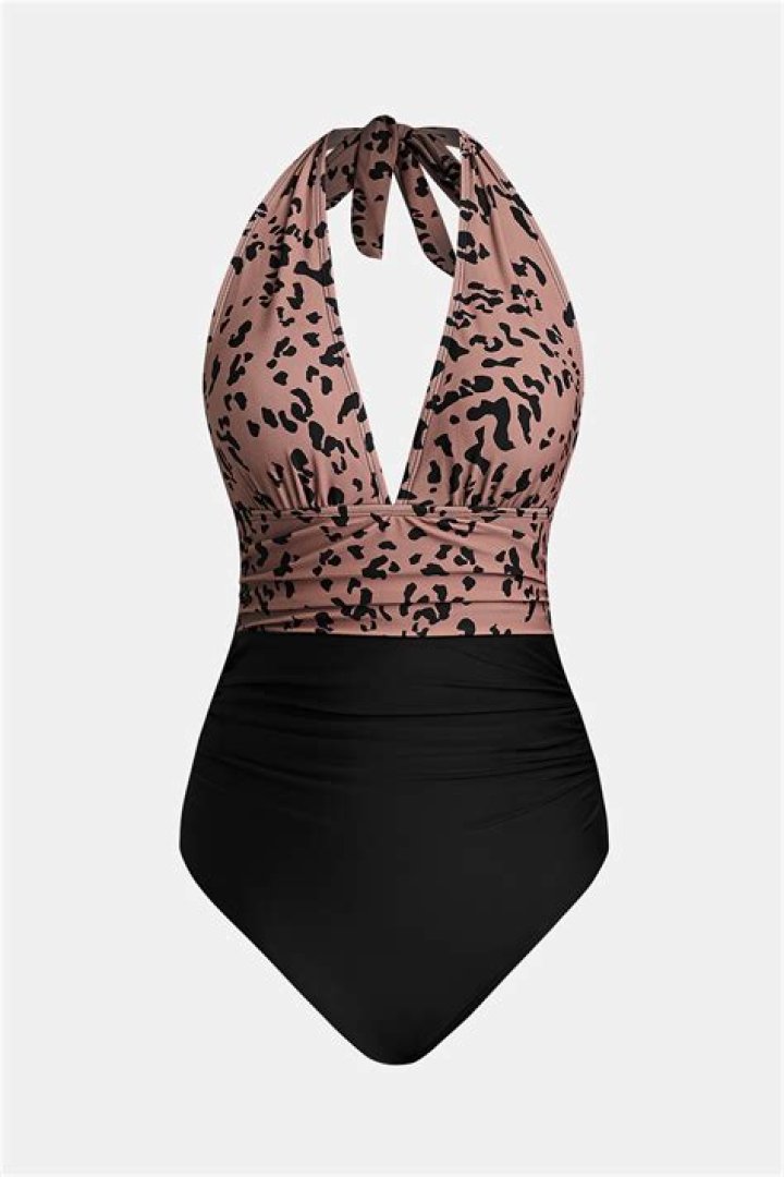 Cupshe Halter One-Piece Swimsuit