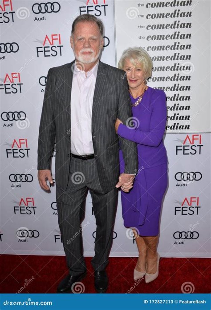 Dame Helen Mirren & Taylor Hackford
