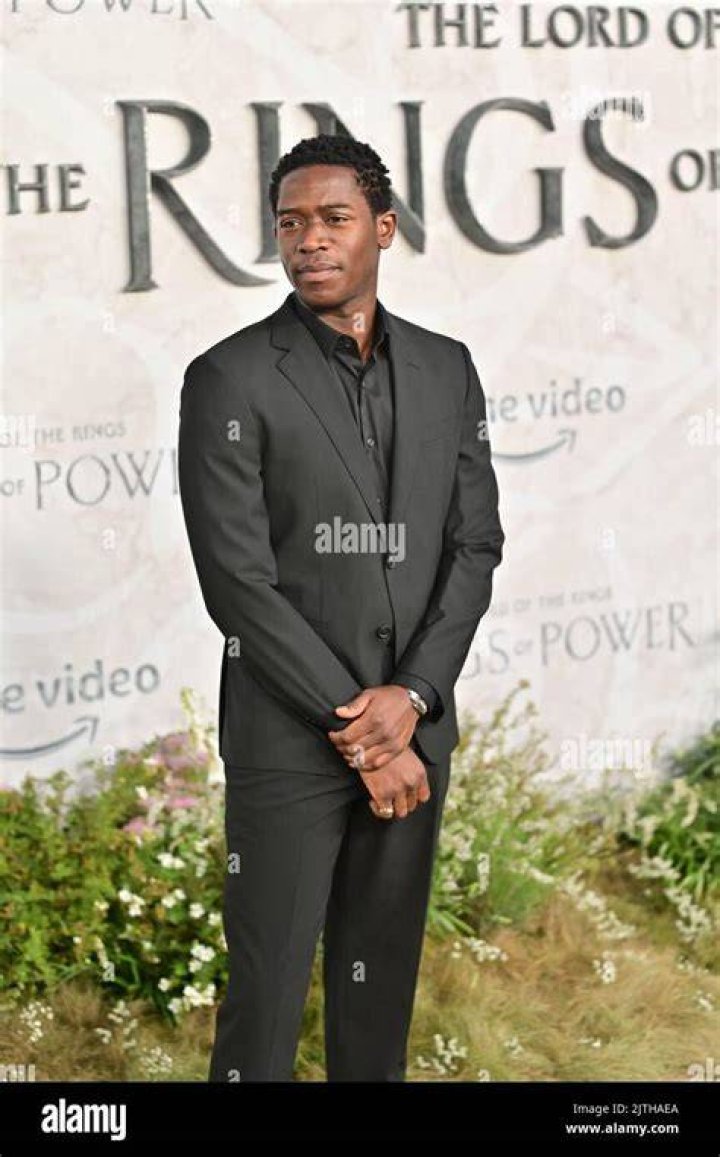Damson Idris arrives at the 5th annual Wearable Art Gala, at the Barker Hangar in Santa Monica, Calif 5th Annual Wearable Art Gala, Santa Monica, United States - 22 Oct 2022
