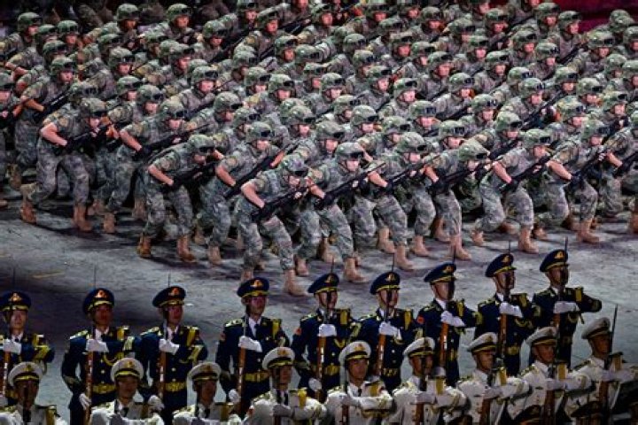 Dancers With Lasers At Beijing Olympics Opening Ceremony