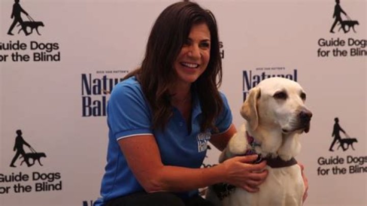 Danelle Umstead at the Natural Balance Premium pet food brand guide dog Retirement Party