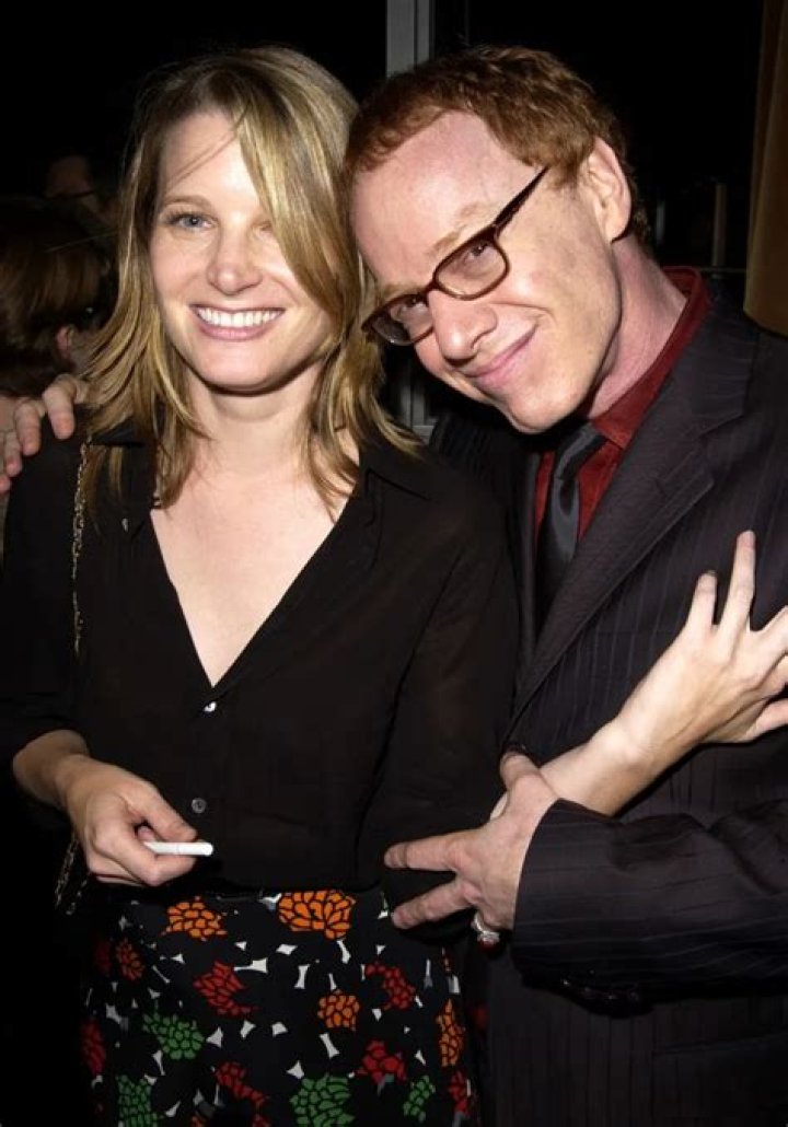 Danny Elfman & Bridget Fonda At The Golden Globes
