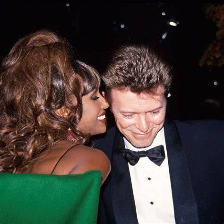 David Bowie & Iman in 1990