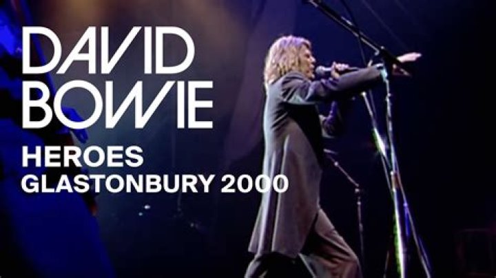 David Bowie at Glastonbury 2000