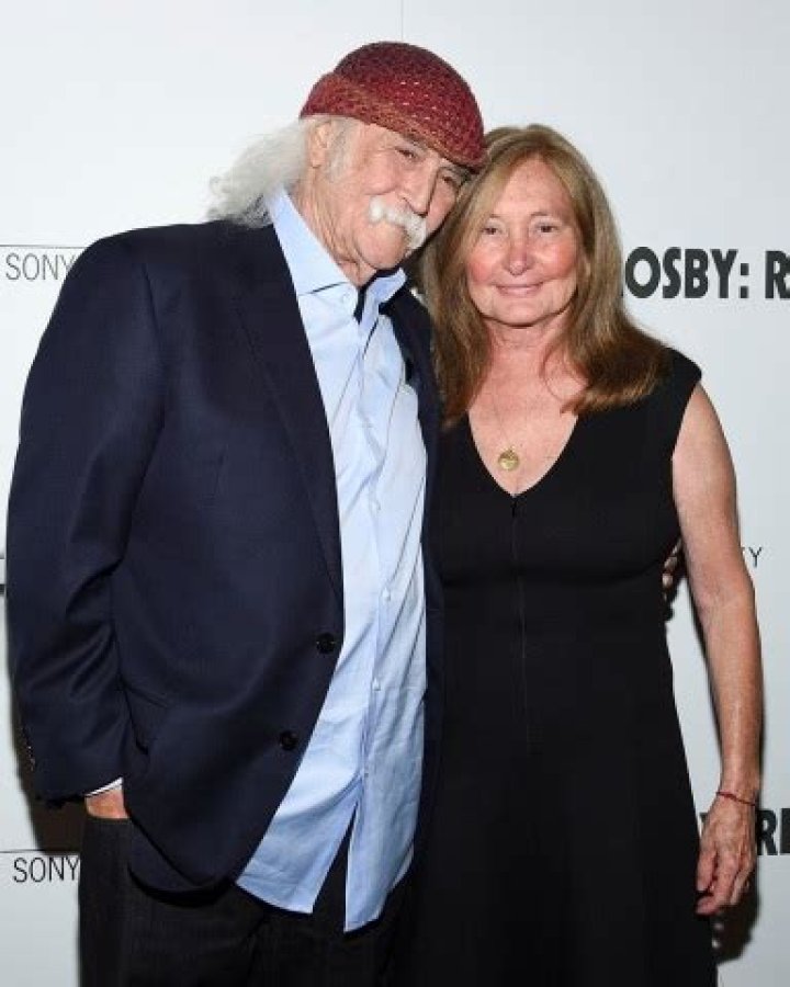 David Crosby, Jan Dance. Musician David Crosby and wife Jan Dance attend a special screening of "David Crosby: Remember My Name", hosted by Sony Pictures Classics and The Cinema Society, at The Roxy Cinema, in New York NY Screening of "David Crosby: Remember My Name", New York, USA - 16 Jul 2019