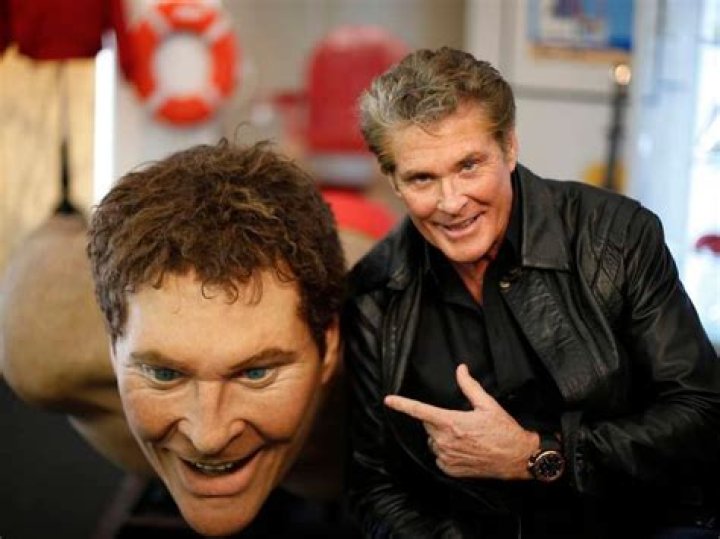 David Hasselhoff Backstage At &lsquo;9 To 5&rsquo;
