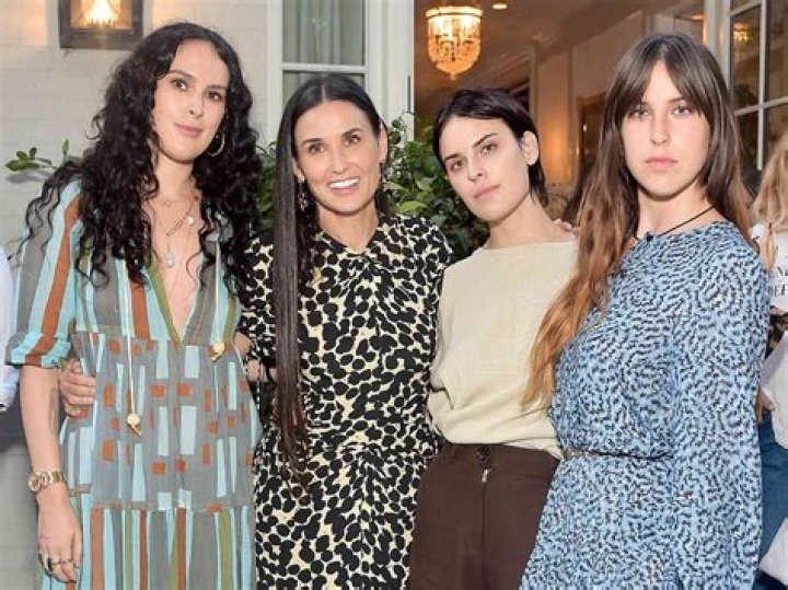 Demi Moore and daughters