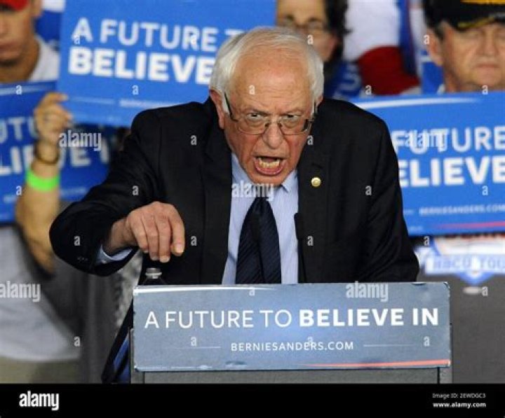 Democratic presidential candidate Sen. Bernie Sanders speaks during a campaign rally in Santa AnaBernie Sanders, US Presidential election campaigning, Santa Ana, USA - 21 Feb 2020