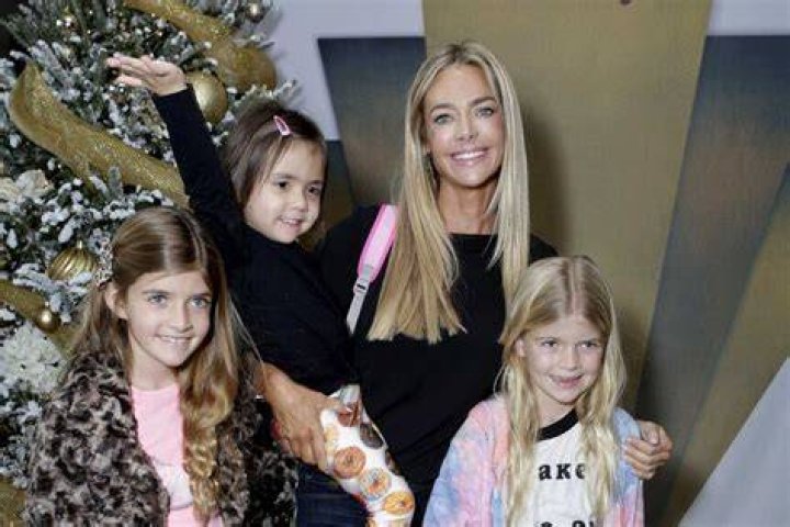 Denise Richards & Charlie Sheen’s Daughters Sam & Lola Look So Grown Up In Family Christmas Card