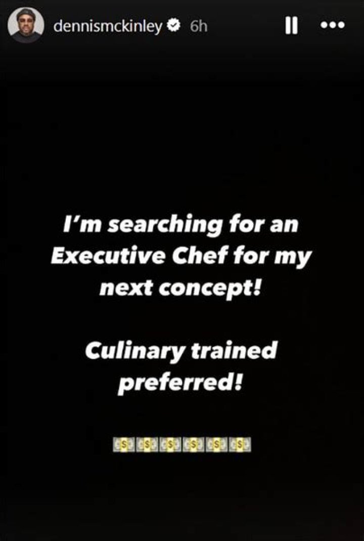 Dennis McKinley Instagram 