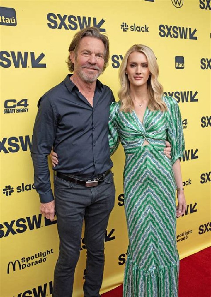 Dennis Quaid & Wife At The Premiere Of &lsquo;The Long Game&rsquo;