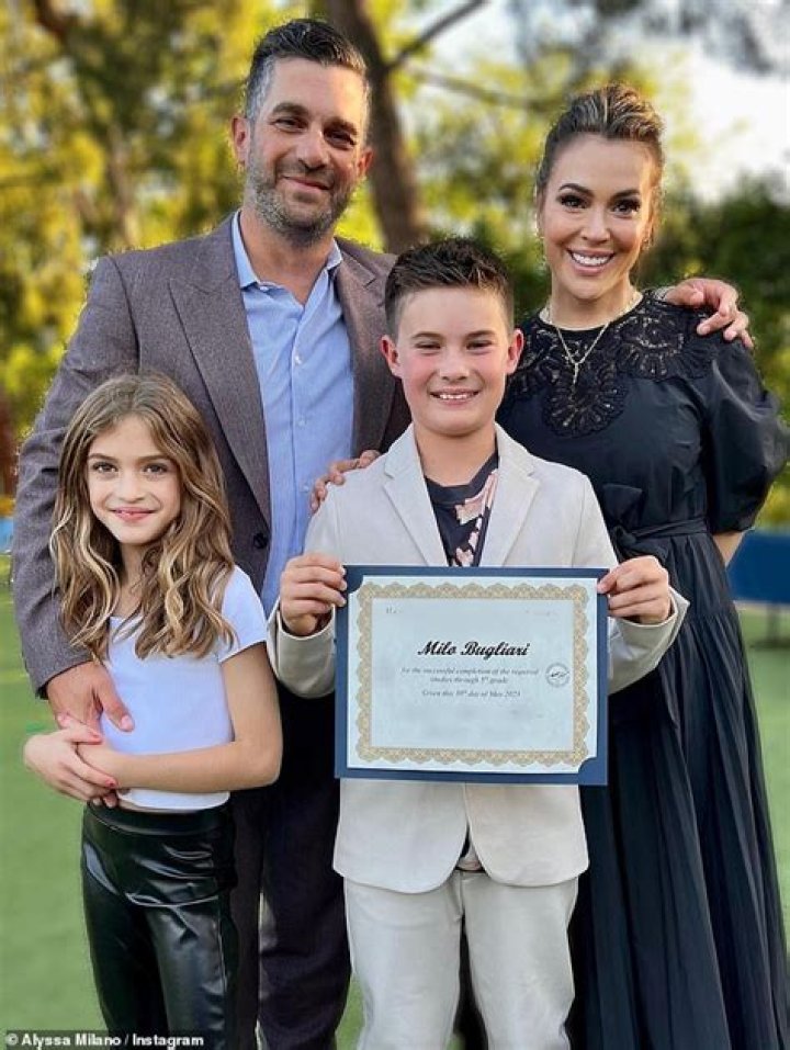 Derek Warburton, Alyssa Milano and Dr Kermit Jones