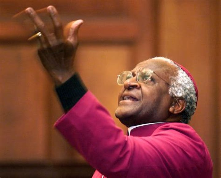 Desmond Tutu Speaks At South Africa Mandela Memorial