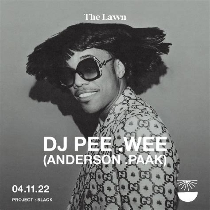 DJ Pee .Wee&nbsp;(aka&nbsp;Anderson .Paak)