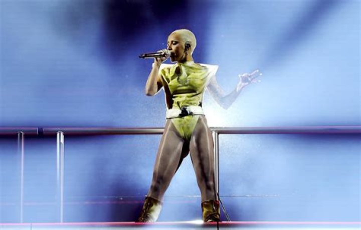 Doja Cat performing at Coachella 2024