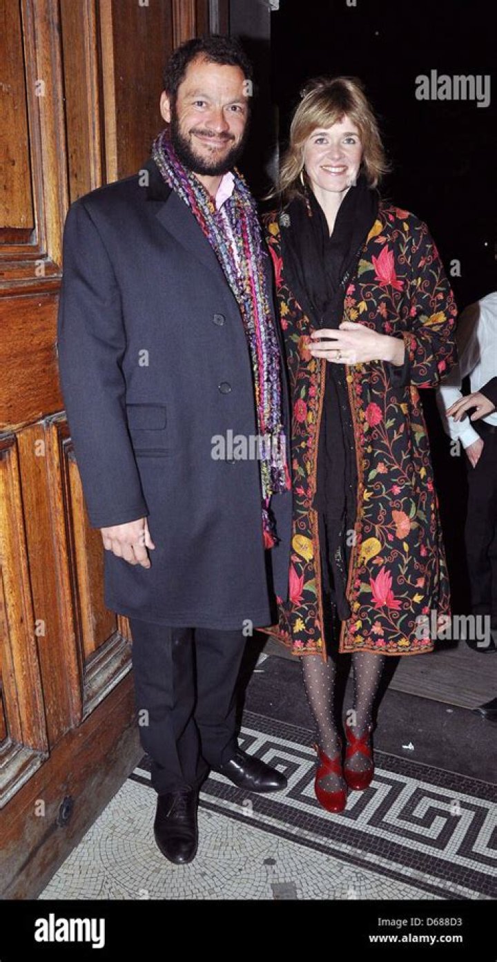 Dominic West and wife Catherine FitzGerald make a statement to press outside their Cotswolds home after Dominic was seen kissing actress Lily James whilst in Rome. They also handed out a piece of paper stating that their marriage is strong and they are very much together. 13 Oct 2020 Pictured: Dominic West and wife Catherine FitzGerald make a statement to press outside their Cotswolds home after Dominic was seen kissing actress Lily James whilst in Rome. Photo credit: GlosPics/ MEGA TheMegaAgency.com +1 888 505 6342 (Mega Agency TagID: MEGA707339_007.jpg) [Photo via Mega Agency]