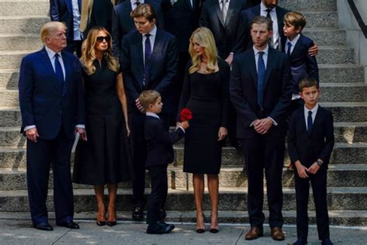 Donald Trump Attends Ivana&rsquo;s Funeral