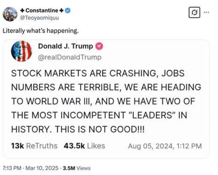 Donald Trump Tweets About Comey — PICS