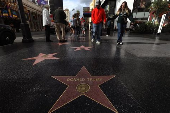 Donald Trump Walk Of Fame Star