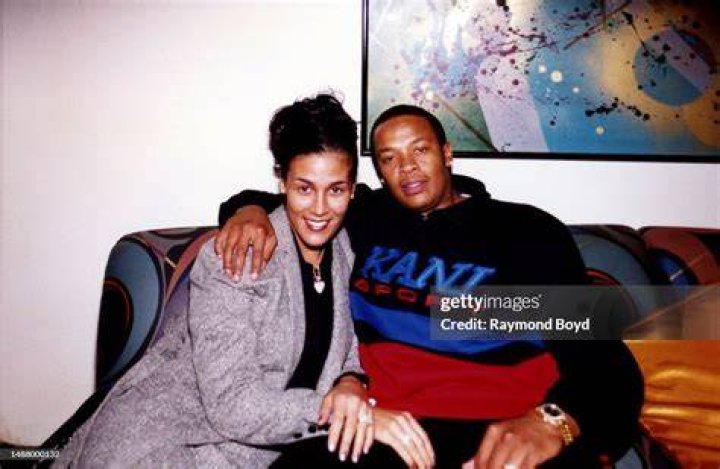 Dr. Dre, Nicole Young. Dr. Dre, left, and Nicole Young arrive at the City of Hope Gala, at the Barker Hangar in Santa Monica, Calif 2018 City of Hope Gala, Santa Monica, USA - 11 Oct 2018