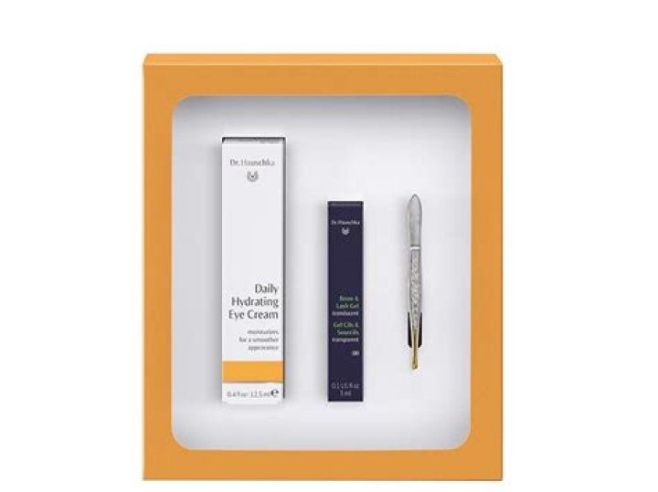 Dr. Hauschka Brightening Eye Care Set, $35, dr.hauschka.com