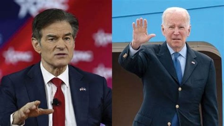 Dr. Oz Claps Back After Joe Biden Fires Him From President’s Sports Council: Watch
