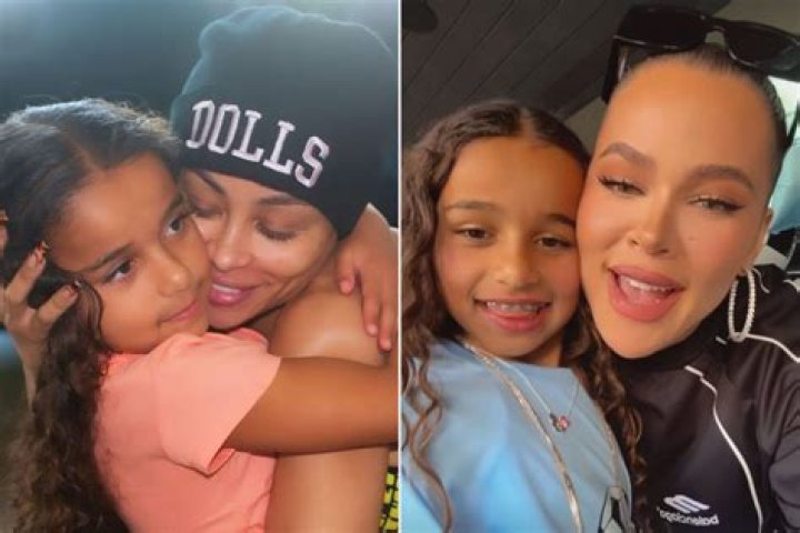 Dream Kardashian & Blac Chyna in Woodland Hills, CA