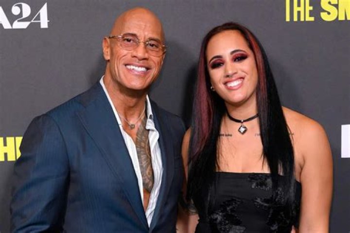 Dwayne Johnson & daughter Simone