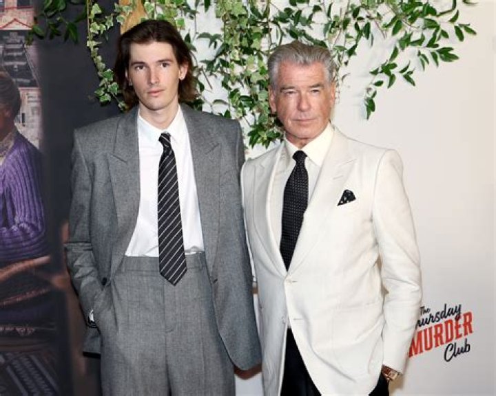 Dylan Brosnan With Pierce & Paris At &lsquo;The Out-Laws&rsquo; Premiere