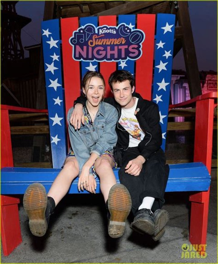 Dylan Minnette & GF Lydia Night