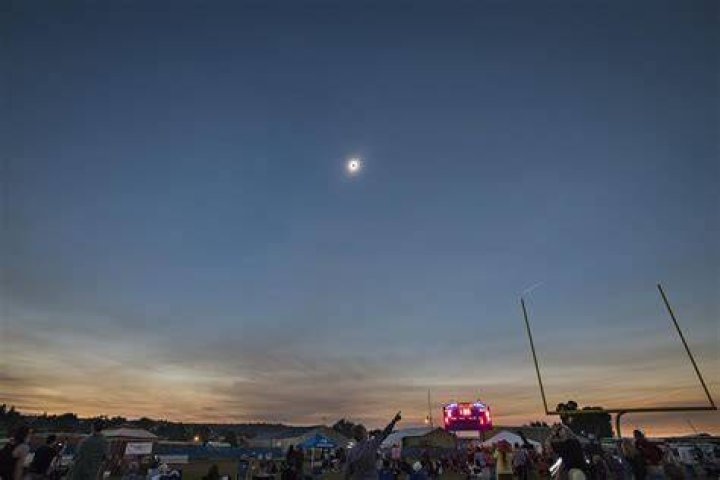 Eclipse Oregon, Redmond, USA &ndash; 21 Aug 2017