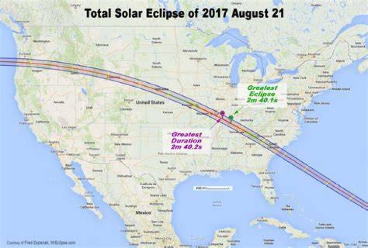 Eclipse Oregon, Salem, USA &ndash; Aug. 21, 2017
