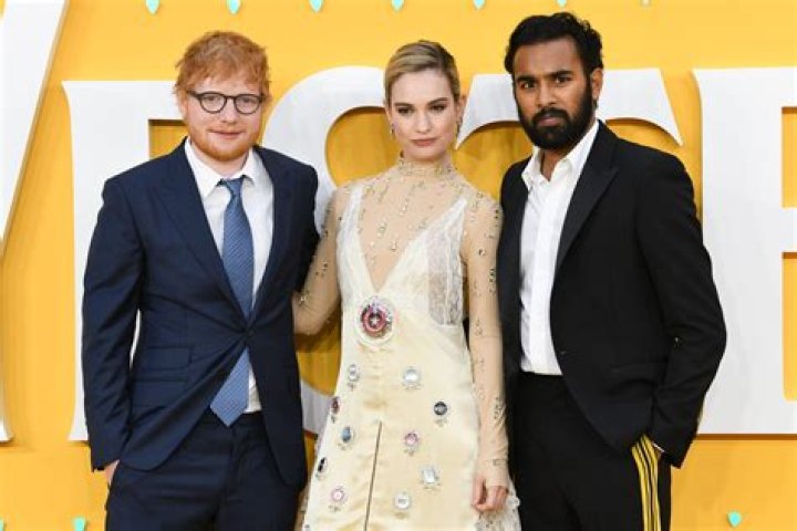 Ed Sheeran, Lily James & Himesh Patel
