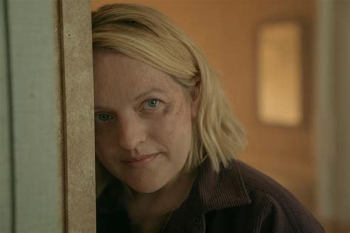 Elisabeth Moss in a scene from The Veil