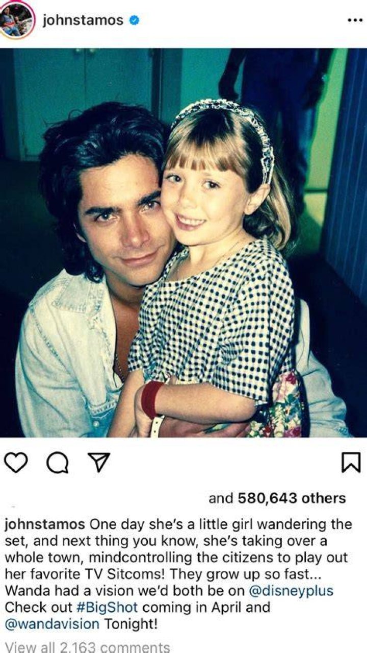Elizabeth Olsen John Stamos