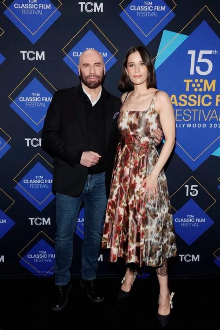 Ella Bleu Travolta & Her Parents At Cannes 2018