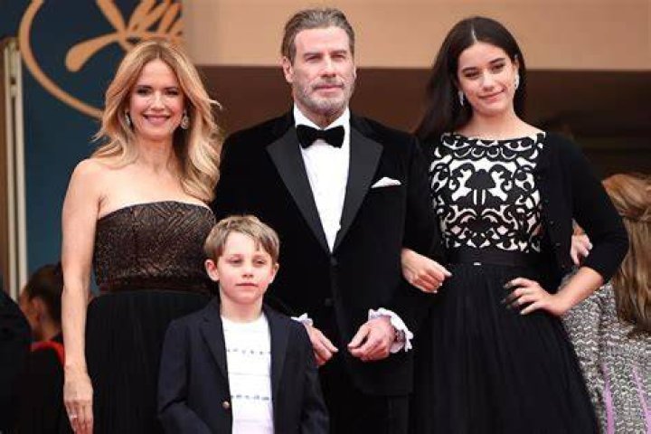 Ella Bleu Travolta & Parents In 2009