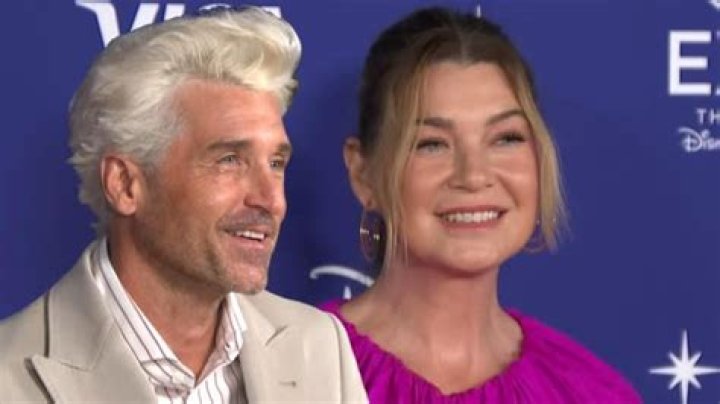 Ellen Pompeo & Patrick Dempsey at the 2005 Emmy Awards