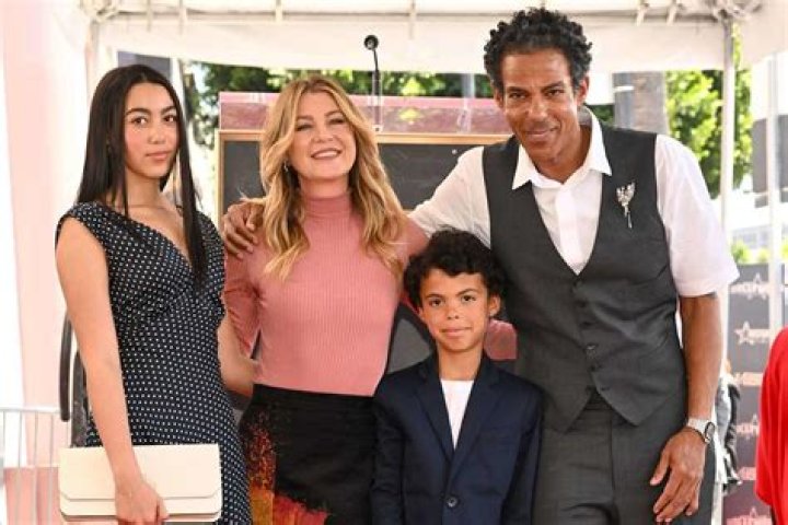 Ellen Pompeo and her Family