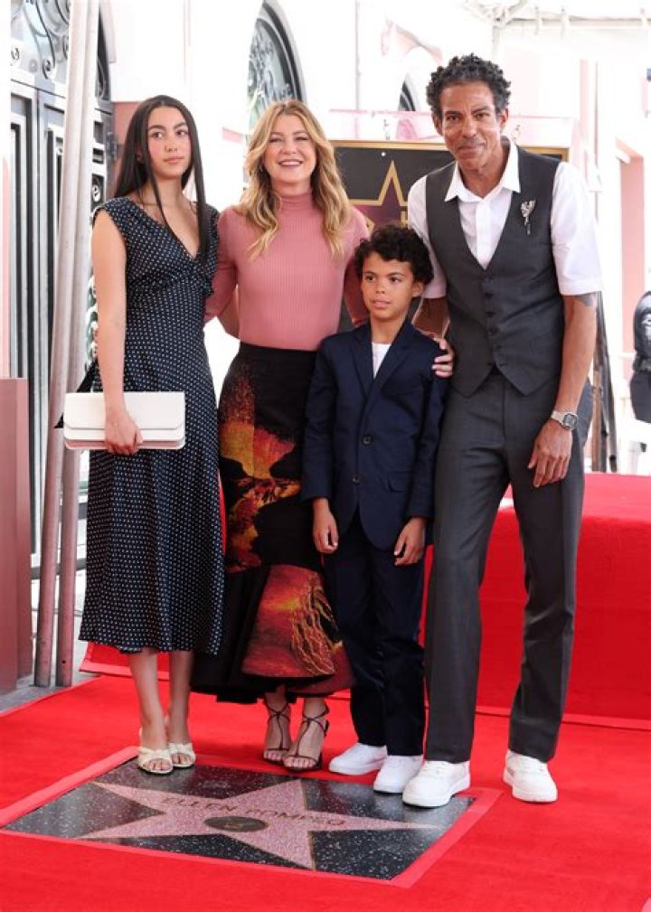 Ellen Pompeo with Eli