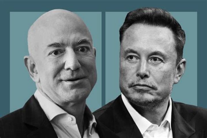 Elon Musk, Jeff Bezos