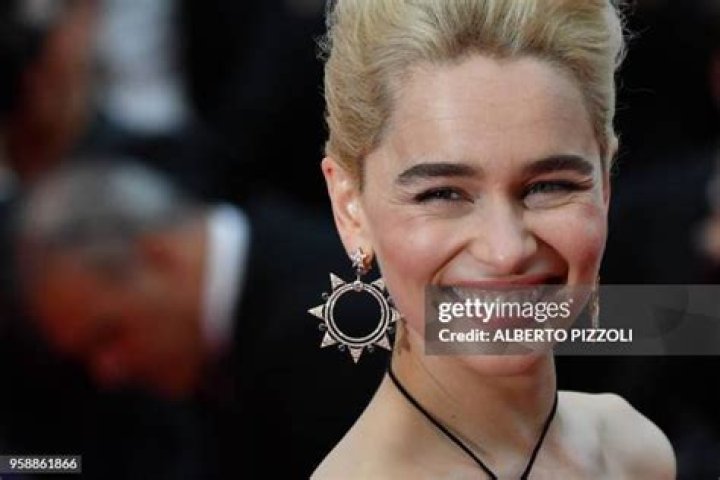 Emilia Clarke smiles for the camera